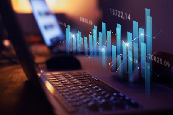 concept image of finance and business