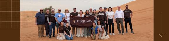 Lehigh Flex MBA students in Dubai 2025