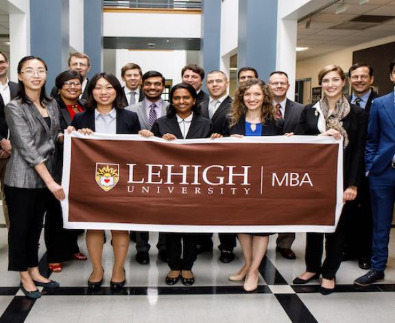 Lehigh Business MBA students