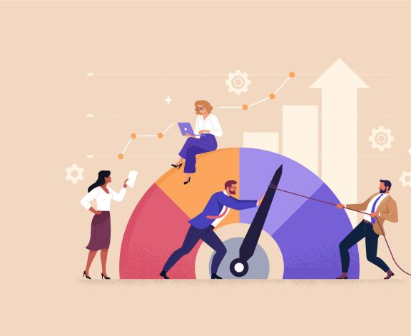 illustration of management