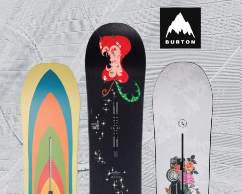 Burton snowboards
