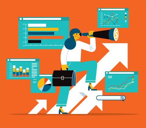 illustration of research