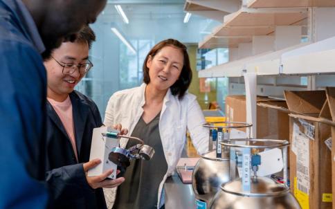 Hyunok Choi in COH lab